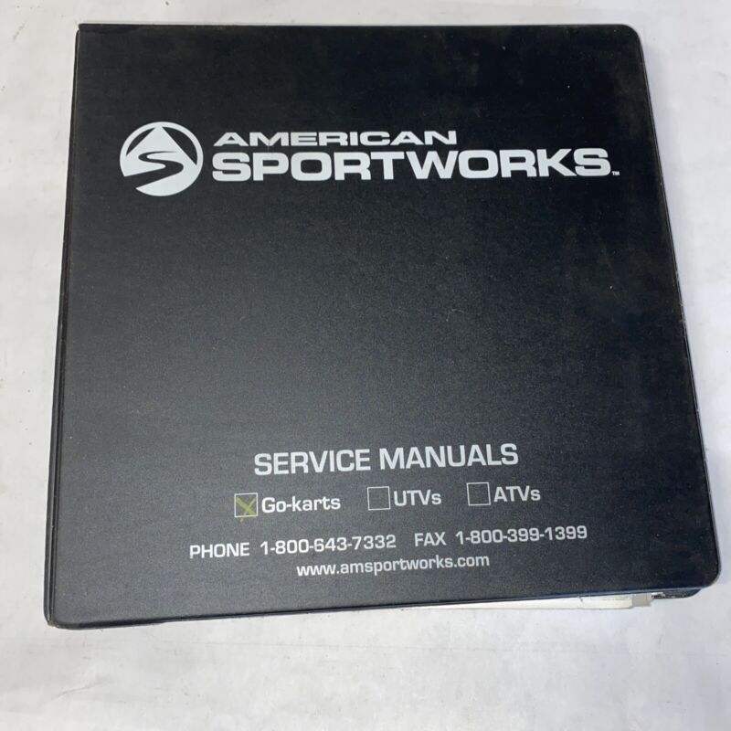 American Sportworks Owner Operators Manual & Parts Manual  Fun Kart Dealer #1