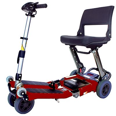 Freerider FR168-4IT Standard Luggie Folding Travel Mobility Scooter Portable