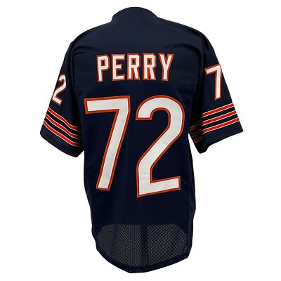 William Perry Jersey Blue Chicago | S-5XL Unsigned Custom Sewn Stitched