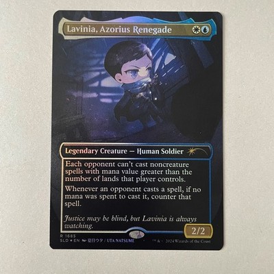 Magic the Gathering Secret Lair #1685 Lavinia Azorius Renegad Bordeless Foil Rare