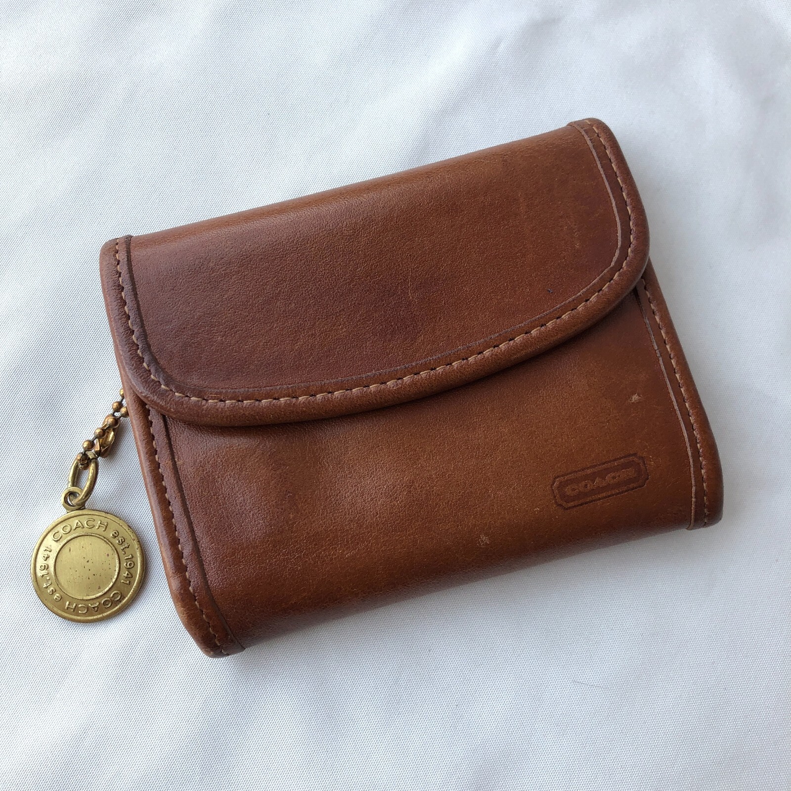未使用】COACHレザーミニフォトフレーム 2個セット