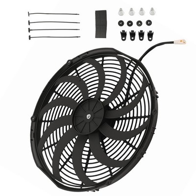 16 inch Universal Electric Radiator Cooling Fan for Auto 3000CFM 2250RPM 120W