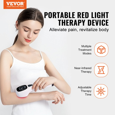Red Light Therapy Device, Portable Red & Near Infrared Light Therapy for Body an