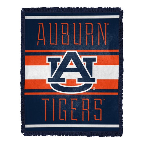 Тканое жаккардовое одеяло Northwest NCAA Auburn Tigers Nose Tackle