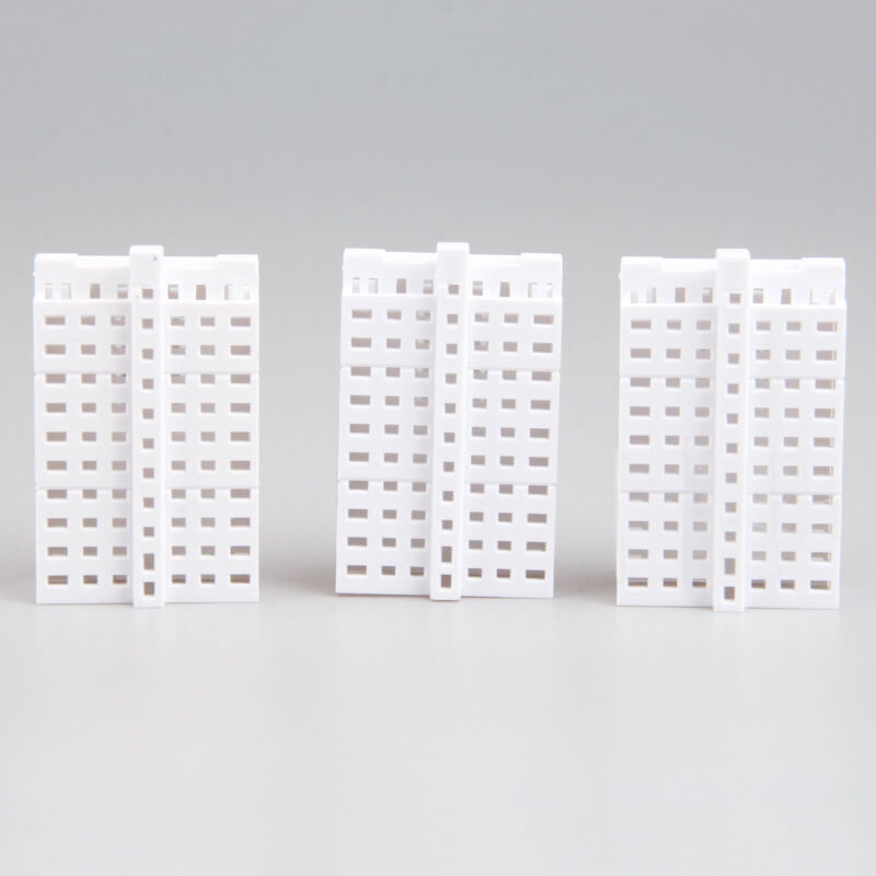 5Pcs White Model Apartment 1:800 Scale HO Mini Micro Landscape