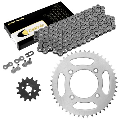 Celox Drive Chain & Sprockets Kit for Honda XR80R XR80RF 1985 1986 1987-2003