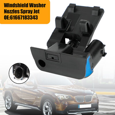 Windshield Washer Nozzles Spray Jet Für BMW X1 E84 X6 E71 Left Right 61667183343