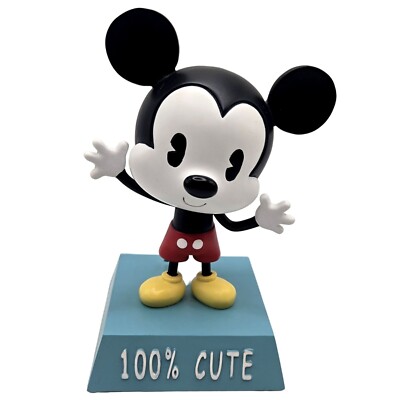 Mickey Mouse Figurine Disney Store Exclusive Cuties Chibi 100 Percent Cute