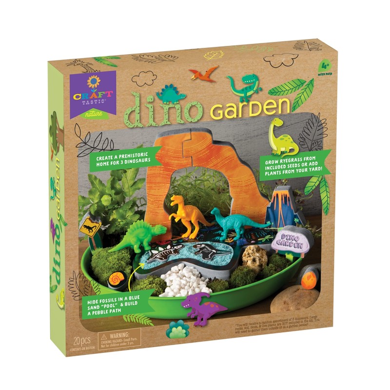 Dino Garden — DIY Nature Craft Kit — Outdoor and
