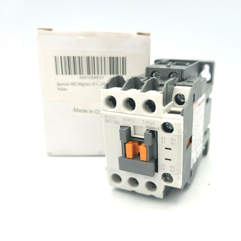 Baomain MEC Magnetic AC Contactors MC-9b 110VAC 50/60Hz 1a1b DIN Rail UL CE List