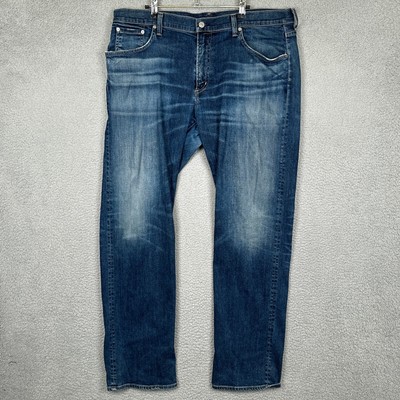 Citizens Of Humanity Jeans Mens 40x34* Argo Blue Sid Whiskered Faded Denim