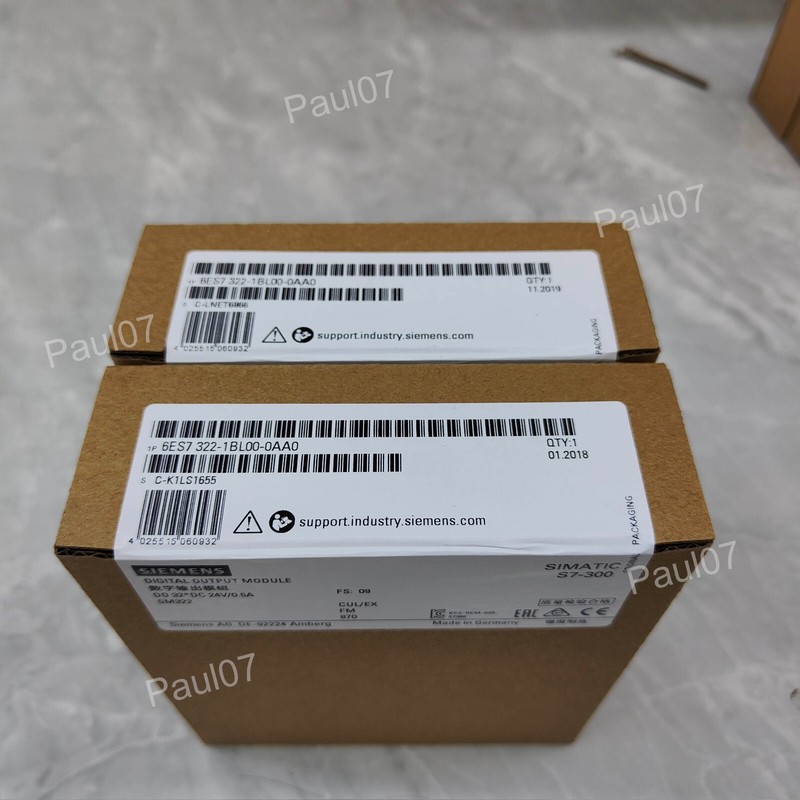 New Simens 6es7322-1bl00-0aa0 6es7 322-1bl00-0aa0 S7-300 Digital Output Sm 322