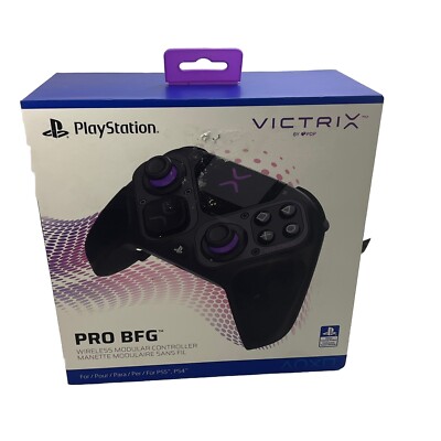 PDP Victrix Pro BFG Wireless Gaming Controller for Playstation PS5, PS4,