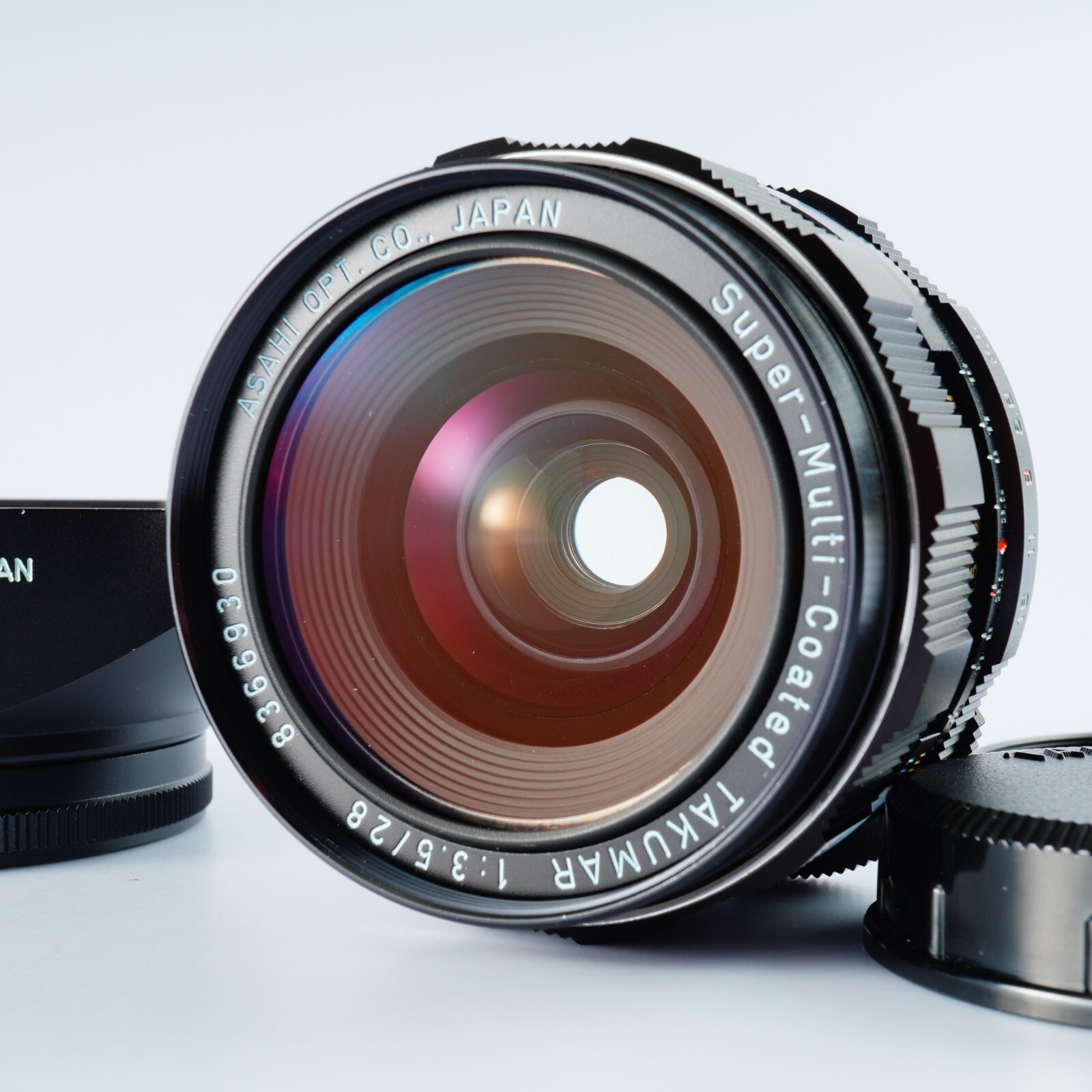 EX+5 PENTAX Super Multi Coated SMC TAKUMAR 28mm F/3.5 for