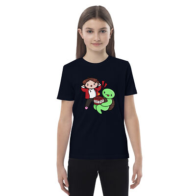 JJ and Mikey with TNT Minecraft | Organic cotton kids T-shirt