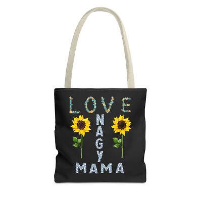 NAGYMAMA Hungarian GrandMother name Tote Bag Mother's Day Birthday, Grandmother