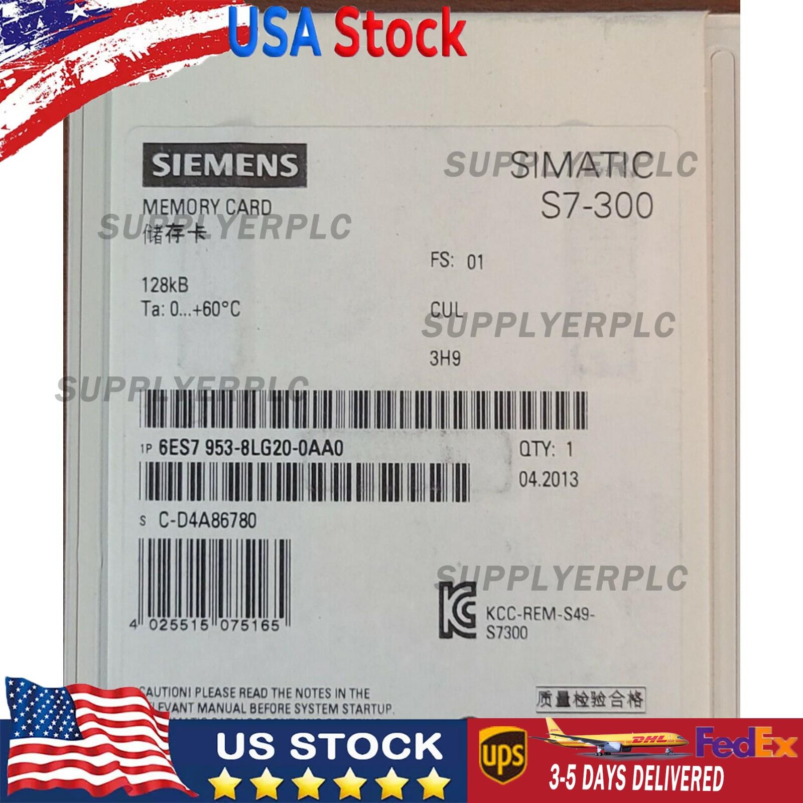 New Siemens 6ES7 953-8LG20-0AA0 6ES7953-8LG20-0AA0 SIMATIC S7