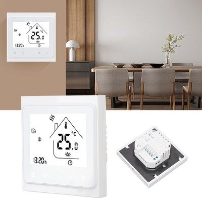 BHT 002GC Boiler Heating Programmable Thermostat Digital Touch Screen