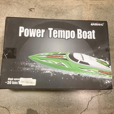 UDIRC 2 .4GHz Power Tempo High Speed R/C Boat 14'' Ready to Go - Ages 14+