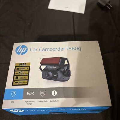 HP F660 G Car Camcorder 1080 FullHD 1920x1080