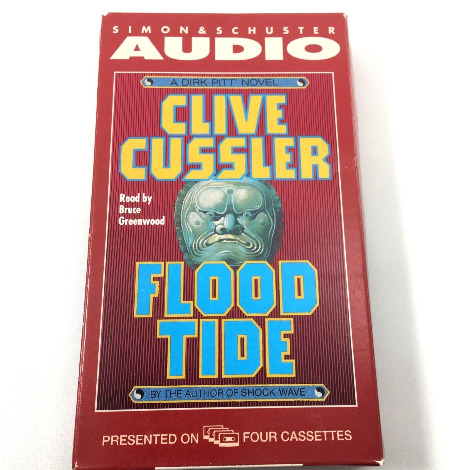 Clive Cussler Trojan Odyssey Flood Tide Dragon Inca Gold 4 Audio Cassete Books