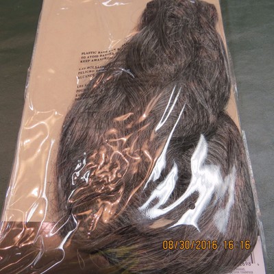 Silver Black Costume Wig Hair Halloween Adult NEW Character Luxuriously Long