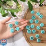 beinkmake 20Pcs Mini Flower Polymer Clay Cutters Daisy Rose Clay Earrings Cutters Cute Polymer Jewelry Cutter for Earrings Making Birthday Party DIY Supplies
