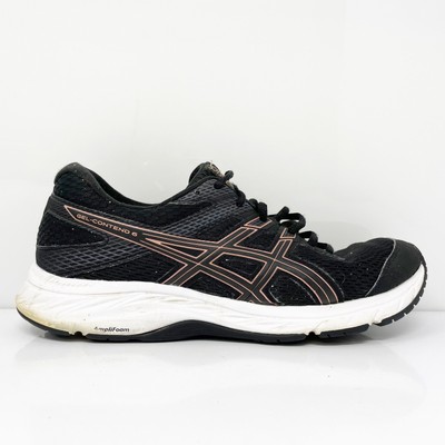 

Женские кроссовки Asics Gel Contend 6 1012A570 черные кроссовки размер 10, Черный, Gel Contend 6
