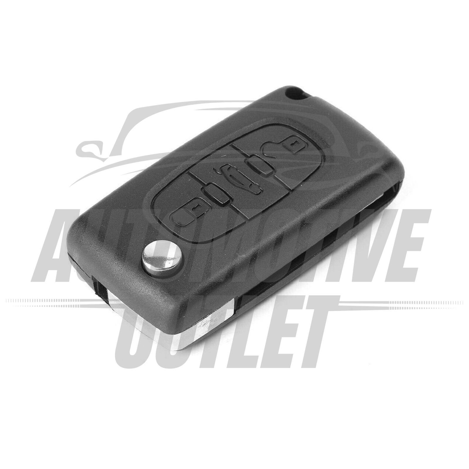 3 BUTTON REMOTE FLIP CAR KEY FOB CASE SHELL FOR PEUGEOT 407 307 CC 308 SW 207 5