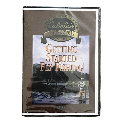Cabela's: Getting Started Fly Fishing (DVD, 2005, 2-Disc Set) NEW!
