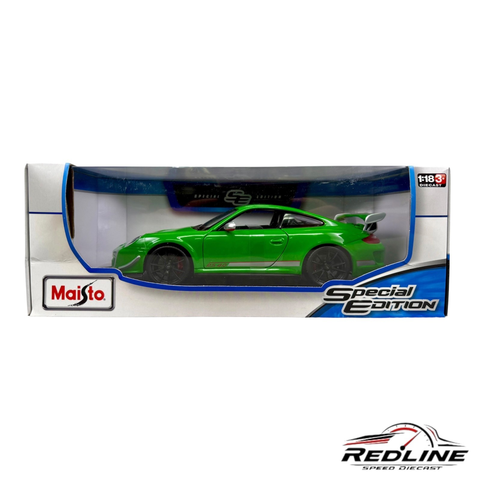 1/18 Maisto マイストPorsche 911 GT3 RS 4.0 Porsche 911 GT3 RS 4.0 - Black 1/18 Scale Maisto Special