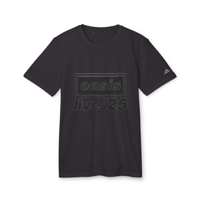 Oasis adidas Unisex T-shirt gallagher in concert live music poster design 2025