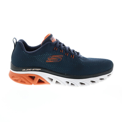 Skechers Glide Step Sport Wave Heat Мужские синие кроссовки Lifestyle Обувь