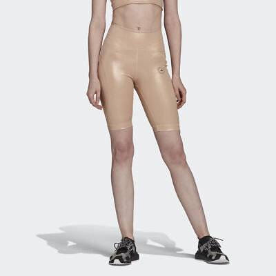 

adidas by Stella McCartney Блестящие велосипедные тайтсы для женщин