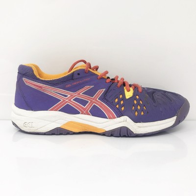

Asics Girls Gel Resolution 6 C500Y Синие кроссовки для бега Размер 3,5, Синий, Gel Resolution 6