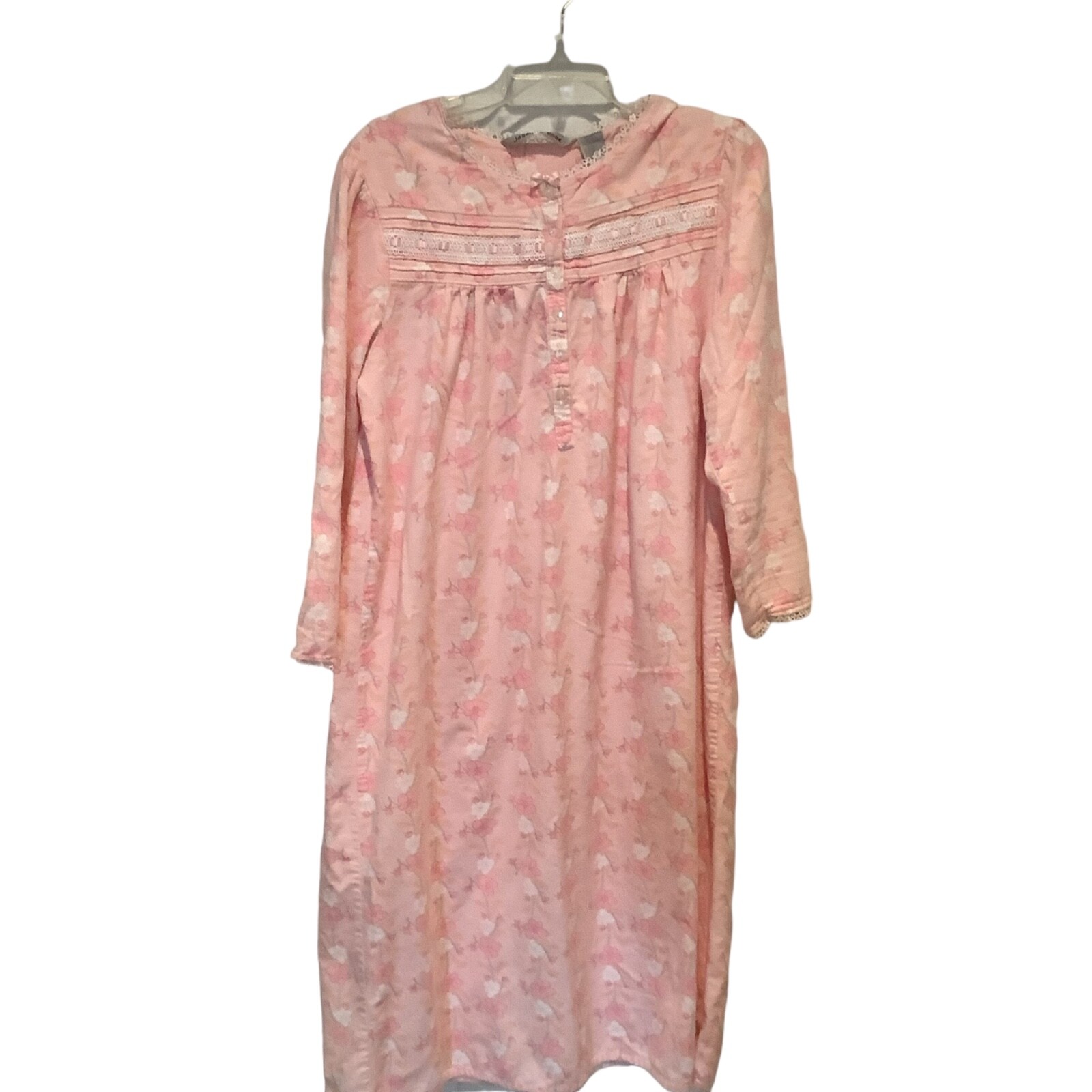 JASMINE ROSE INTIMATES Medium Pink Cotton Flannel Nightgown