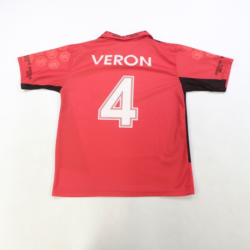 Rare Vintage Juan Sebastian Veron Manchester United Vodafone