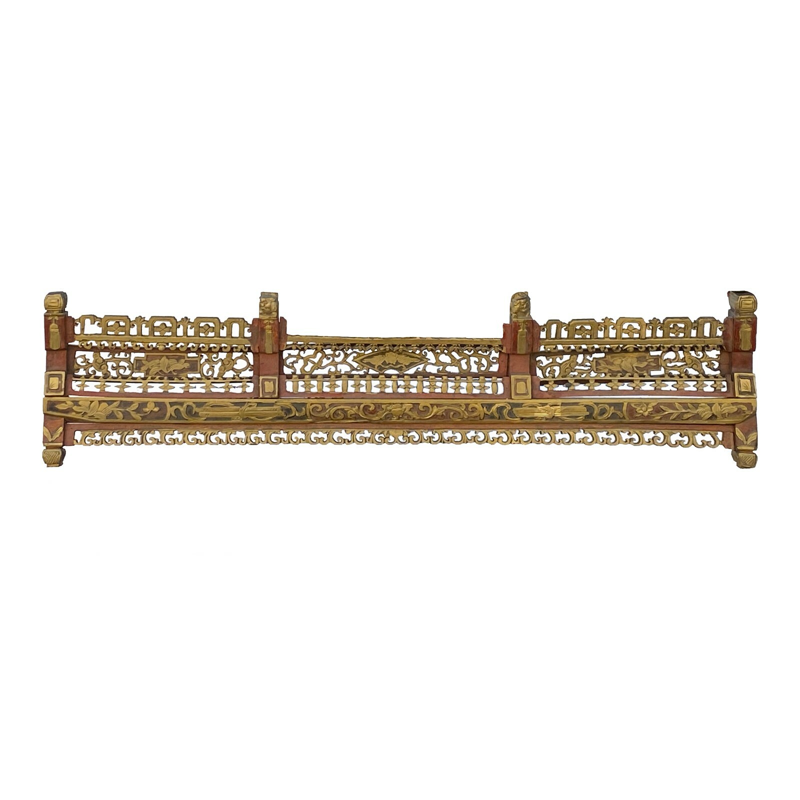 Chinese Vintage Relief Ancient Style Golden Carving Wood Wall Art ws1271S Chinese Vintage Relief Ancient Style Golden Carving Wood Wall Art ws1271S