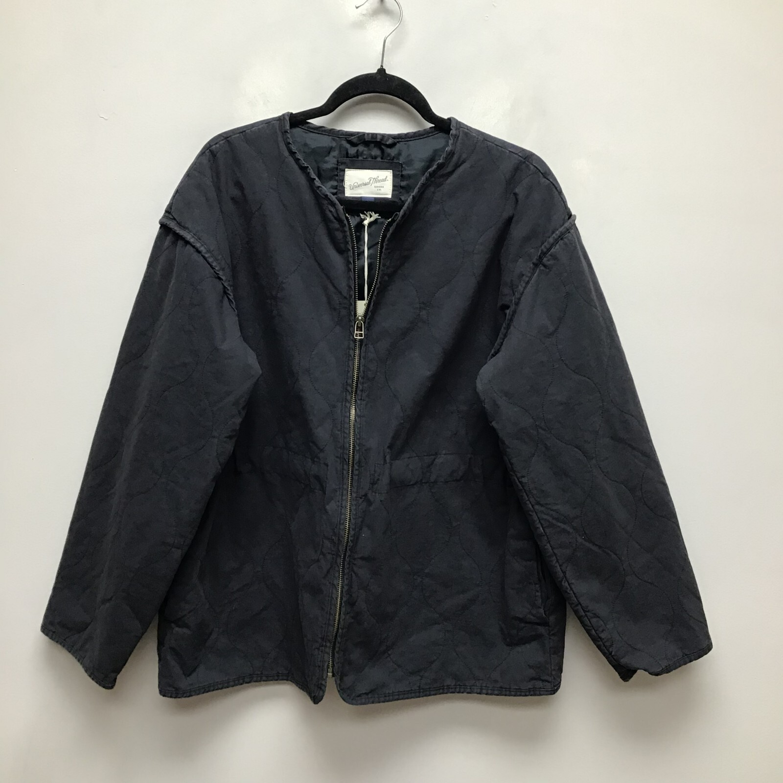 THE UNION◆THE FABRIC TWC JACKET/M/BLK KNOX UNION QUILT - Thork Racing