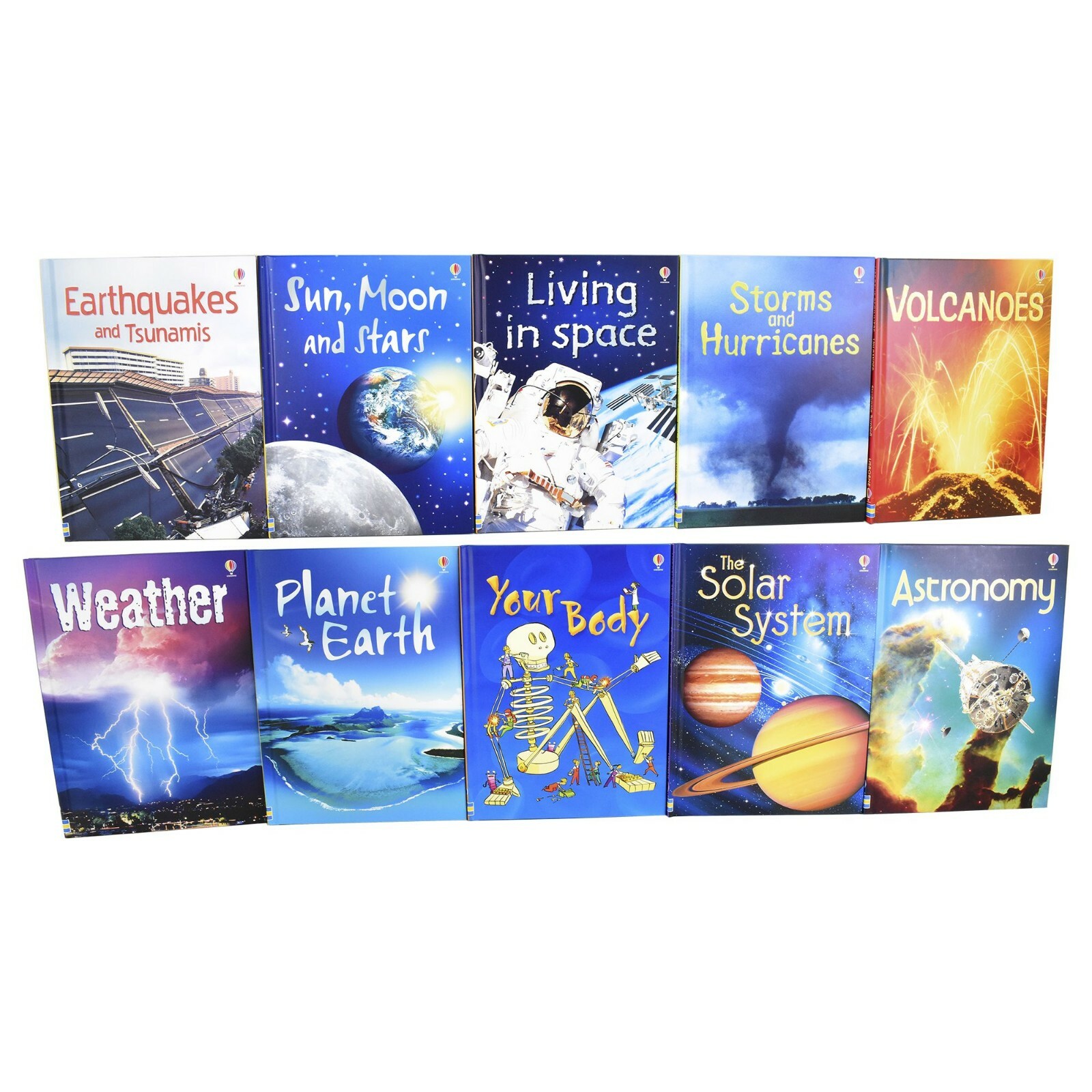Usborne Beginners Science Series 10 Books Children Collection Hardback