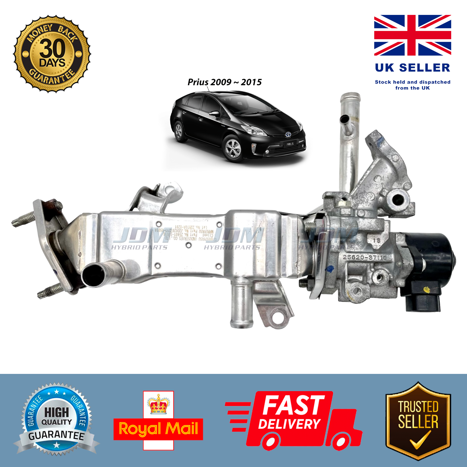 トヨタ　純正　EGRバルブ　25620-37140 純正 EGRバルブ 25620-37140 TOYOTA (トヨタ) 純正部品 EGR バルブASSY