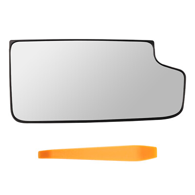 Right Lower Convex Heated Mirror Glass For Silverado 2500 3500 2015-17 23444113