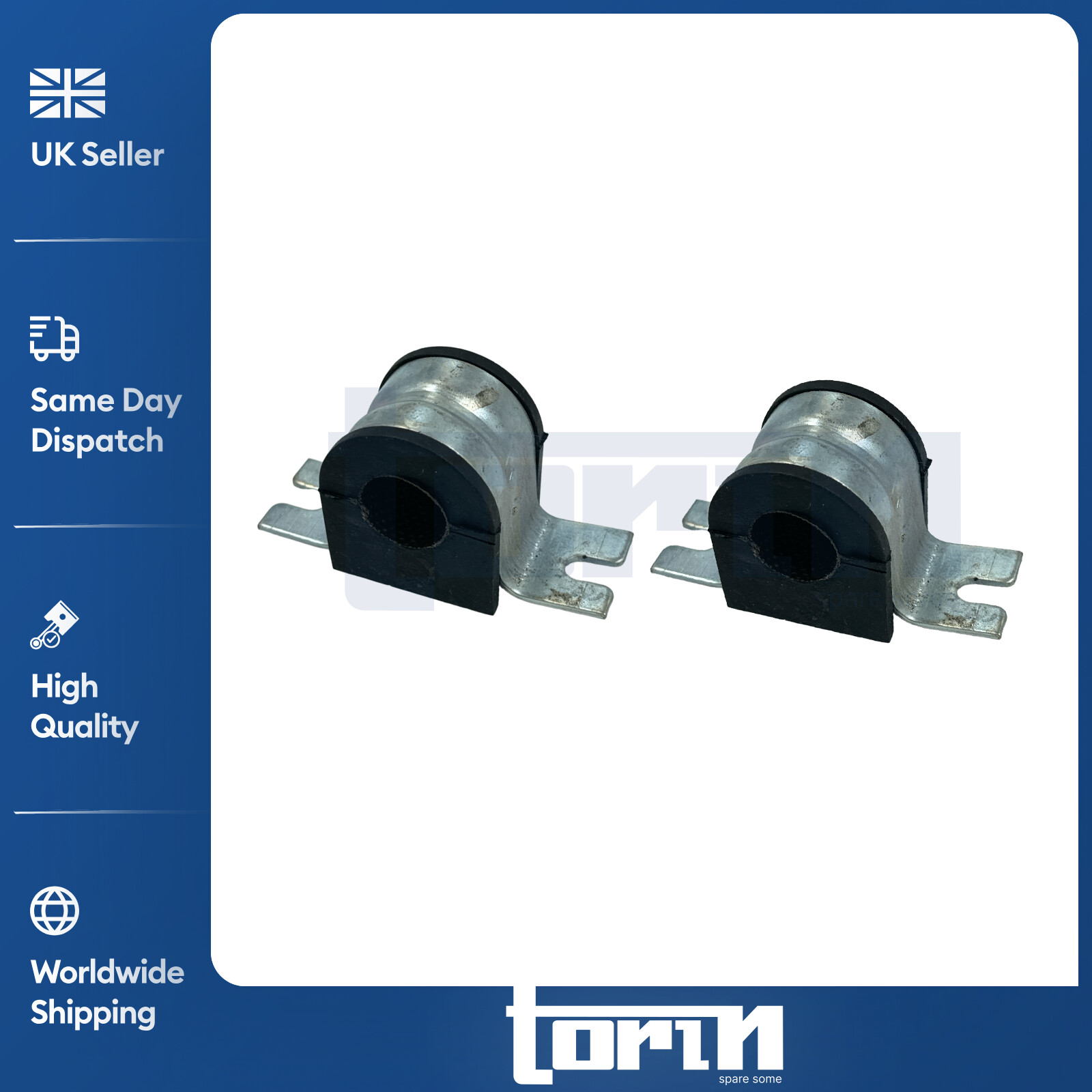 2X Front Anti Roll Bar Bushes Fits Renault Trafic Mk2 Mk3 Vauxhall Movano A