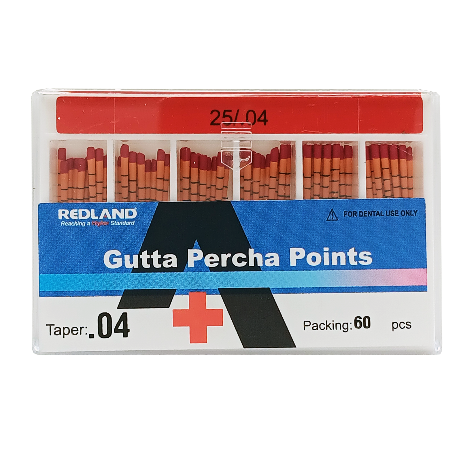 REDLAND MM Marked Endodontic Gutta Percha Point .02/.04/.06 Taper All Size 15-40