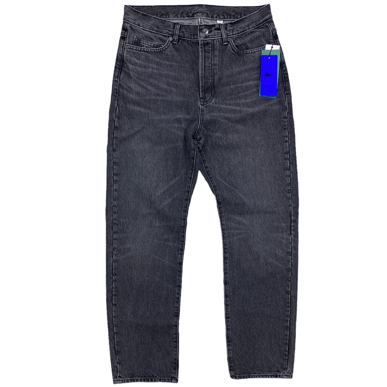 Lacoste LIVE Standard Fit Five Pocket Jeans Faded Black Lacoste LIVE Standard Fit Five Pocket Jeans Faded Black