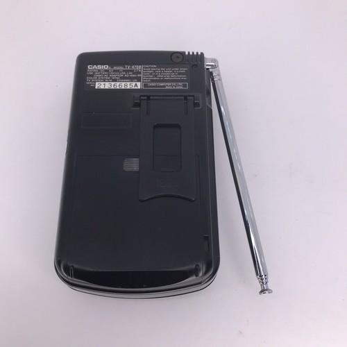 Vintage CASIO MODEL# TV-470 Portable Hand Held TV AS IS FOR PARTS Movie Prop 90s