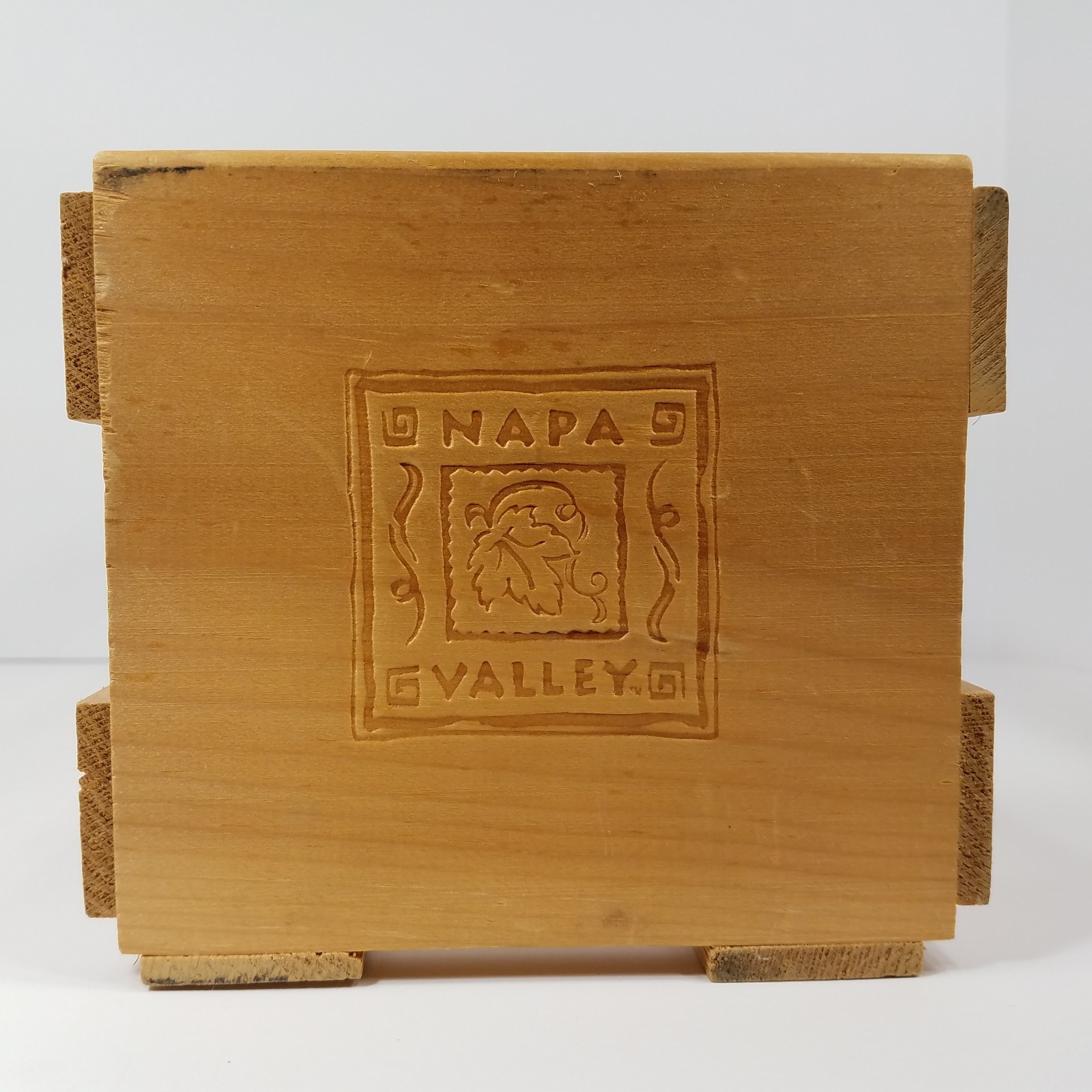 Napa Valley Box Company CD Holder Storage Box  9.75