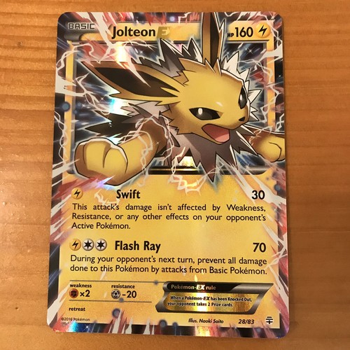 Pokémon Trading Card Game Jolteon Ex Nm Generations 2883