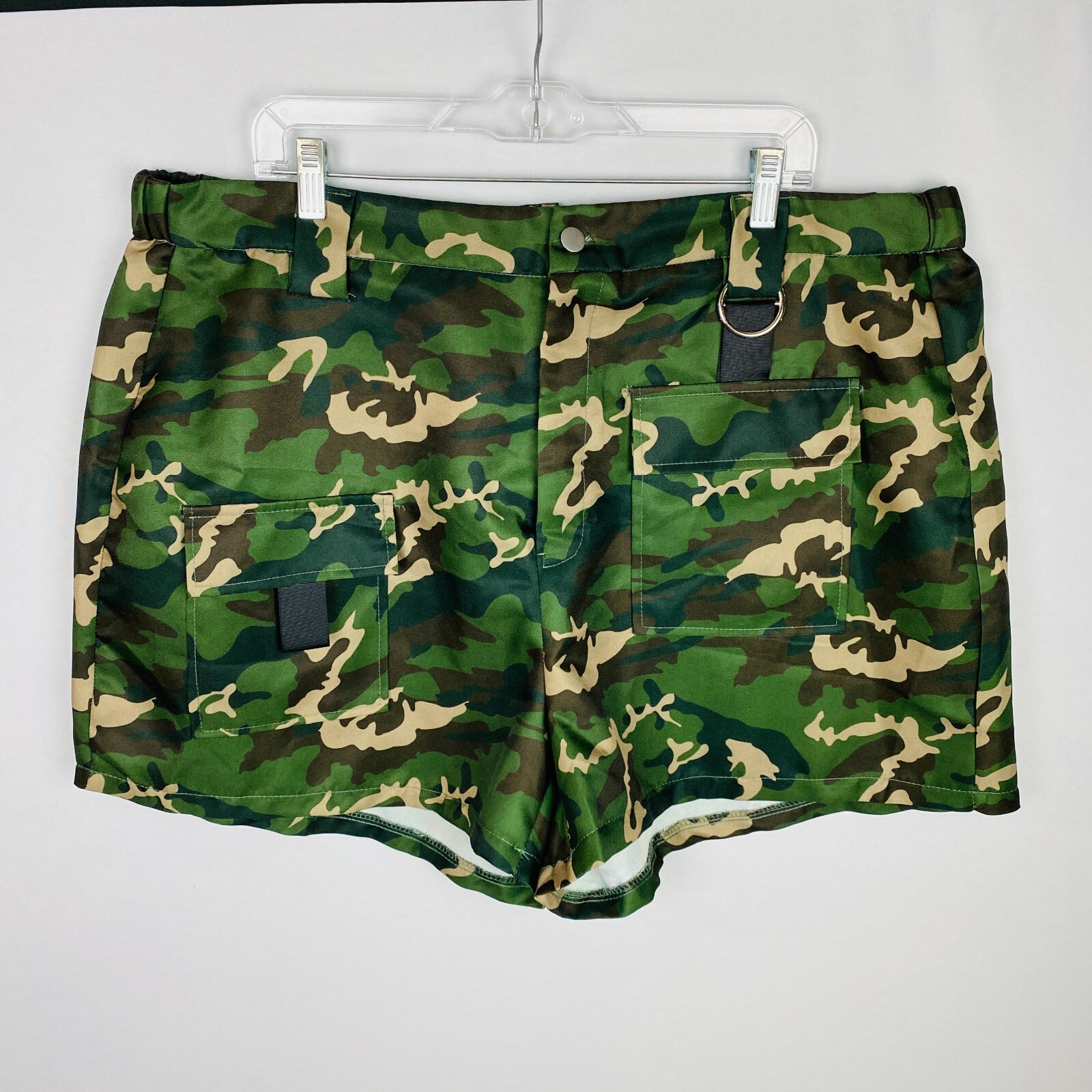 Shein Shorts Womens Cargo Casual Camo Camouflage Outdoors