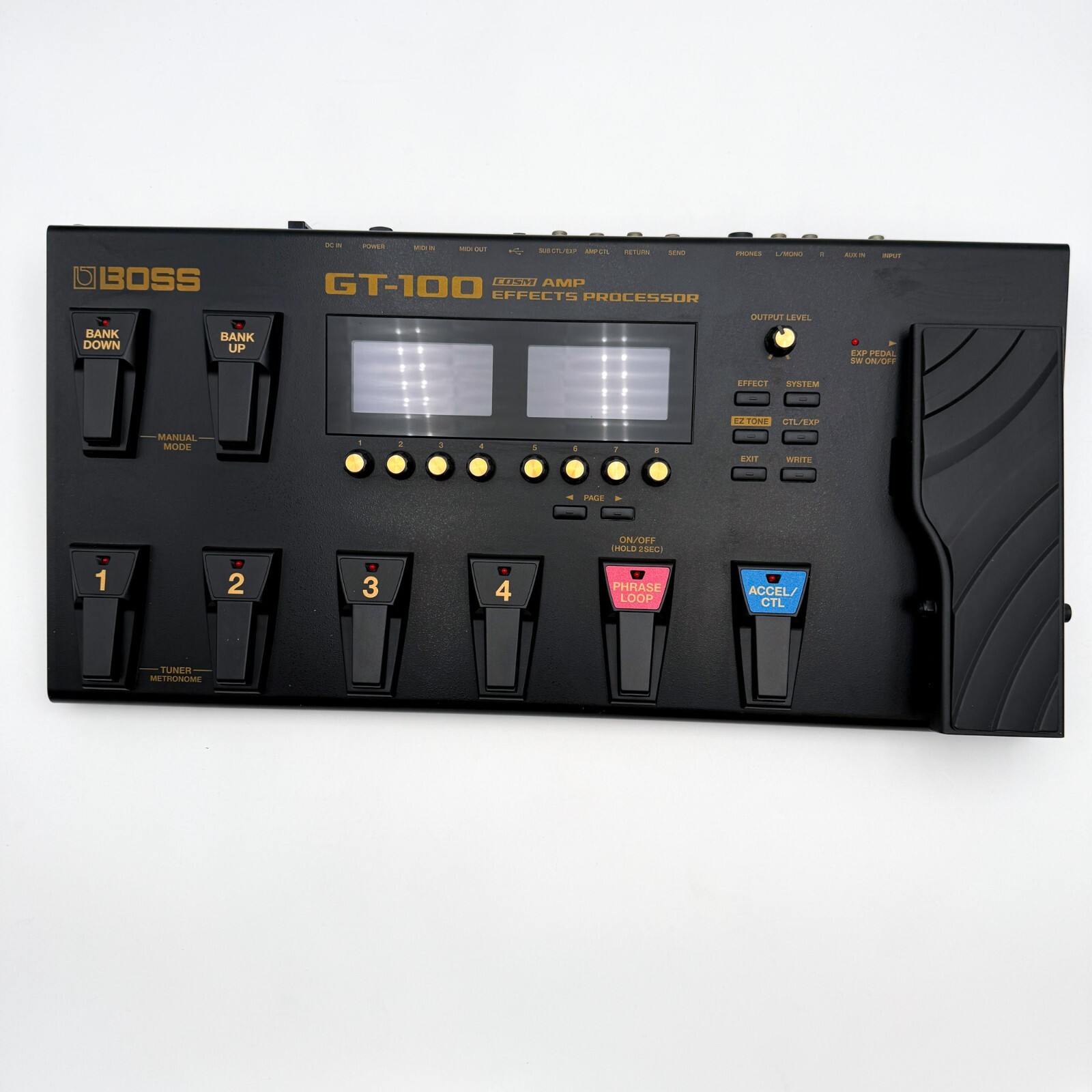 Boss GT-100 Multi-Effects Processor Guitar Effect Pedal Good